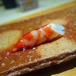 鮨 土方 - 【2016.8】車海老の尻尾