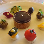 クイーン・アリス - 健味鶏とフォアグラのフォンダン