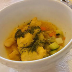 クイーン・アリス - カサゴのミネストローネ仕立て