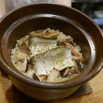 むろまち 加地 - 16.9月　かますの土鍋御飯