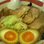 ラーメン長山 - 味玉ラーメン￥750