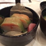 ホテルグランヴィア広島 - 味親子寿司と呉汁