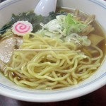 江戸豊 - 麺の様子と太さ