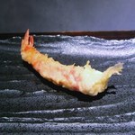 和食のすゝめ - 「海老の天麩羅」プリップリの海老をシンプルに塩で