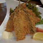 旬魚菜 しら川 - アジフライ