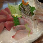 旬魚菜 しら川 - お刺身盛合せ