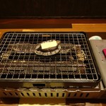 湘南茅ヶ崎 道 - アワビ踊り焼き280円