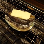 湘南茅ヶ崎 道 - アワビ踊り焼き280円