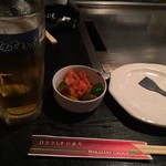 てんやもんや - 生中&突出し('16.04)