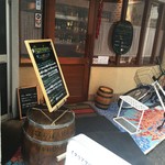 ピッツェリア ファリーナ - お店の玄関