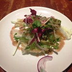 前菜のサラダ