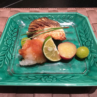 京橋 婆娑羅 - 旬魚の焼物（カマス）