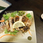 まいもんや かっぱ - 大山鶏の黒胡椒焼き