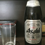 中華そば べんてん - 「ビール（中）お通し付き」550円（2016年9月）