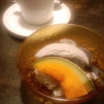 あみ☆けん - 黒ゴマアイス＆コーヒー