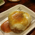 やきとり大吉 - チーズ焼おにぎり250円