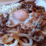 スイートムーン - 冷スキヤキ風うどん