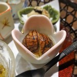 ゆうがた - 八寸：栗の渋皮煮