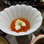 ゆうがた - 八寸：いくら醤油漬け