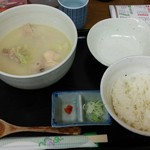 水たきご飯付。