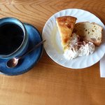 喫茶室 独鈷 - 手づくりケーキセット800円