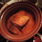くろぎ - 鮭とイクラの炊き込みご飯2016.9