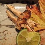 くろぎ - 焼き松茸2016.9