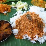 Restaurant Vazhai Elai - バナナリーフカレー