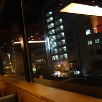名古屋コーチン 堀江 - リバーサイド側のテーブル