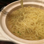 三代目網元 魚鮮水産 - しゃぶしゃぶの出汁で〆のラーメン