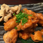 三代目網元 魚鮮水産 - 鳥の唐揚げケチャップ味