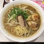 Bamiyan - 炙り焼豚と黒マー油の味噌ラーメン（税別￥699）