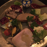 グリーンスポット - 前菜プレート  2016.9