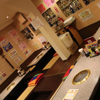 A homely Yakiniku (Grilled meat) restaurant