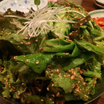 炭火焼肉 こうしん - ごまサラダ