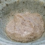 玉笑 - そばがき、ハーフ。