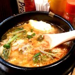 新小屋 - 「ゆし豆腐の韓国チゲ」温まるな～