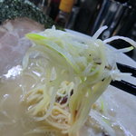 金田家 和田党 - ネギのアップ