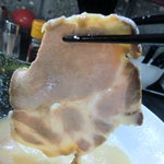 金田家 和田党 - チャーシューのアップ