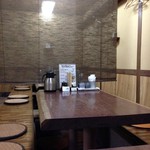 旬のさかな総 - H.28.9.27.昼 内観：掘りごたつ席