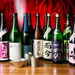 Sake Yashikigosso - 日本酒は全国各地から仕入れたお酒が１０種類以上！！