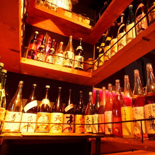 酒屋敷自慢のお酒のセラーです！！常時50種類以上！！