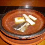 Kappou Wa Ten - 定番のすっぽんの丸鍋！！生姜の味がきいていて美味しかったです♪五千円コースにこれが付いているだけで満足感があります♪