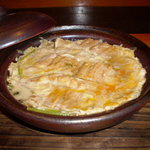 Kappou Wa Ten - 穴子と松茸の柳川鍋。お味が濃くも薄くもなくて絶妙でした♪