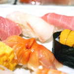 築地すし好 和 - ランチおまかせ  拘りのマグロ