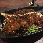 紅紅火火 - 2016.08. 鱧の薄衣揚げ油淋ソース（￥1300）