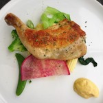 Francais La Porte - 若鶏のコンフィ