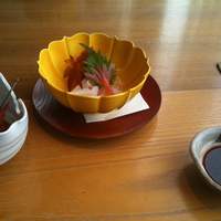 ひのきざか - 胡桃豆腐とお造り