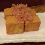 どど彦 - 厚揚げ（自家製 400円）