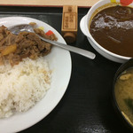 松屋 - カレギュウ（並盛） ¥590